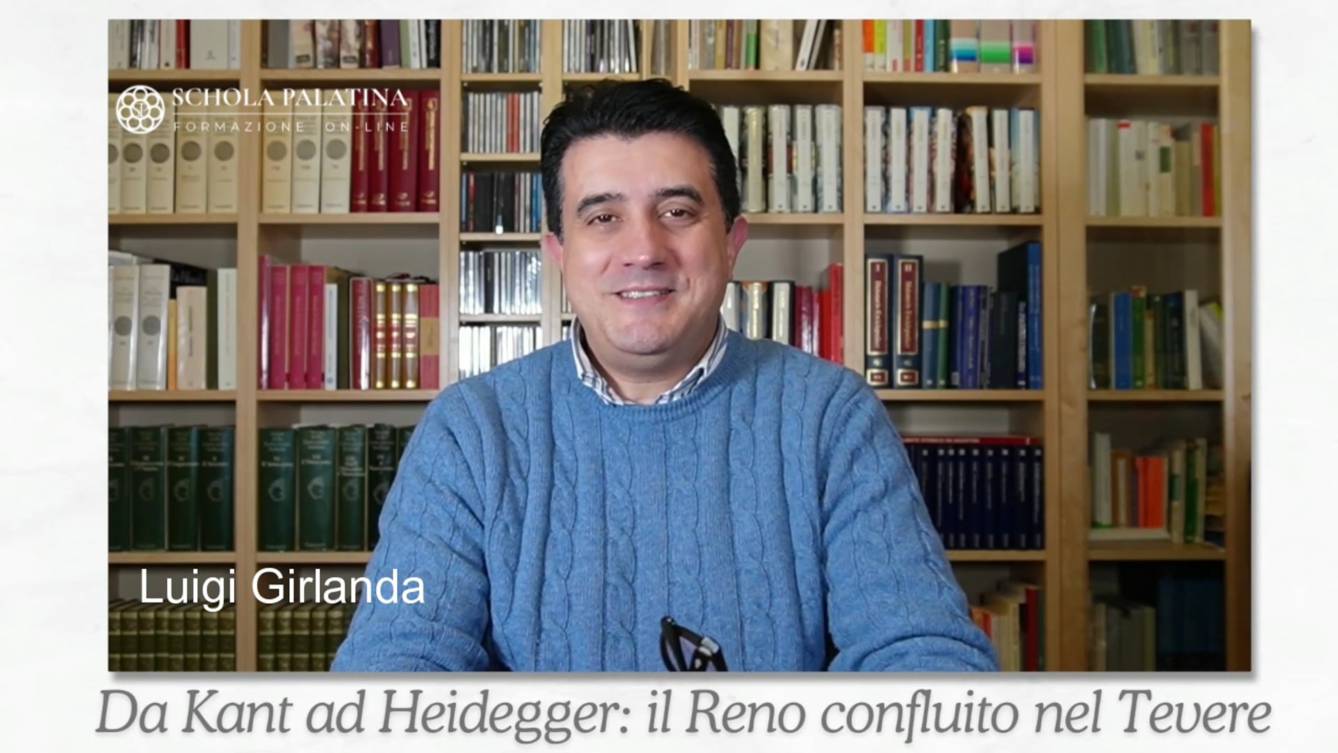 Preview video: Da Kant ad Heidegger: il Reno confluito nel Tevere