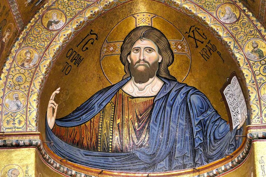 Cristo Pantocratore del duomo di Monreale