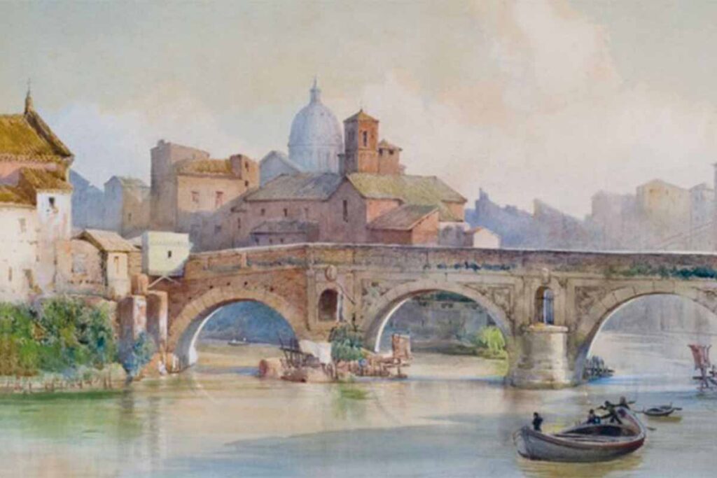 La “Roma pittoresca” di Ettore Roesler Fraanz